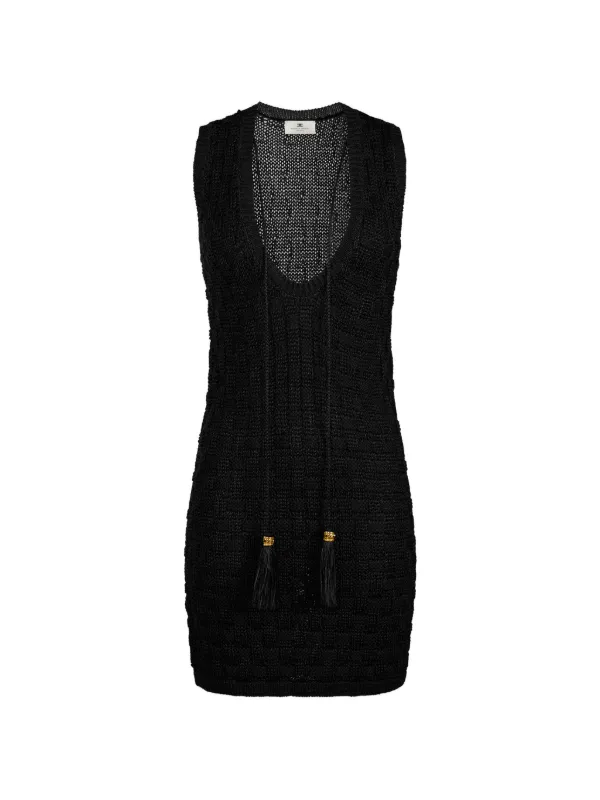 Elisabetta Franchi ミニドレス | ブラック | FARFETCH JP