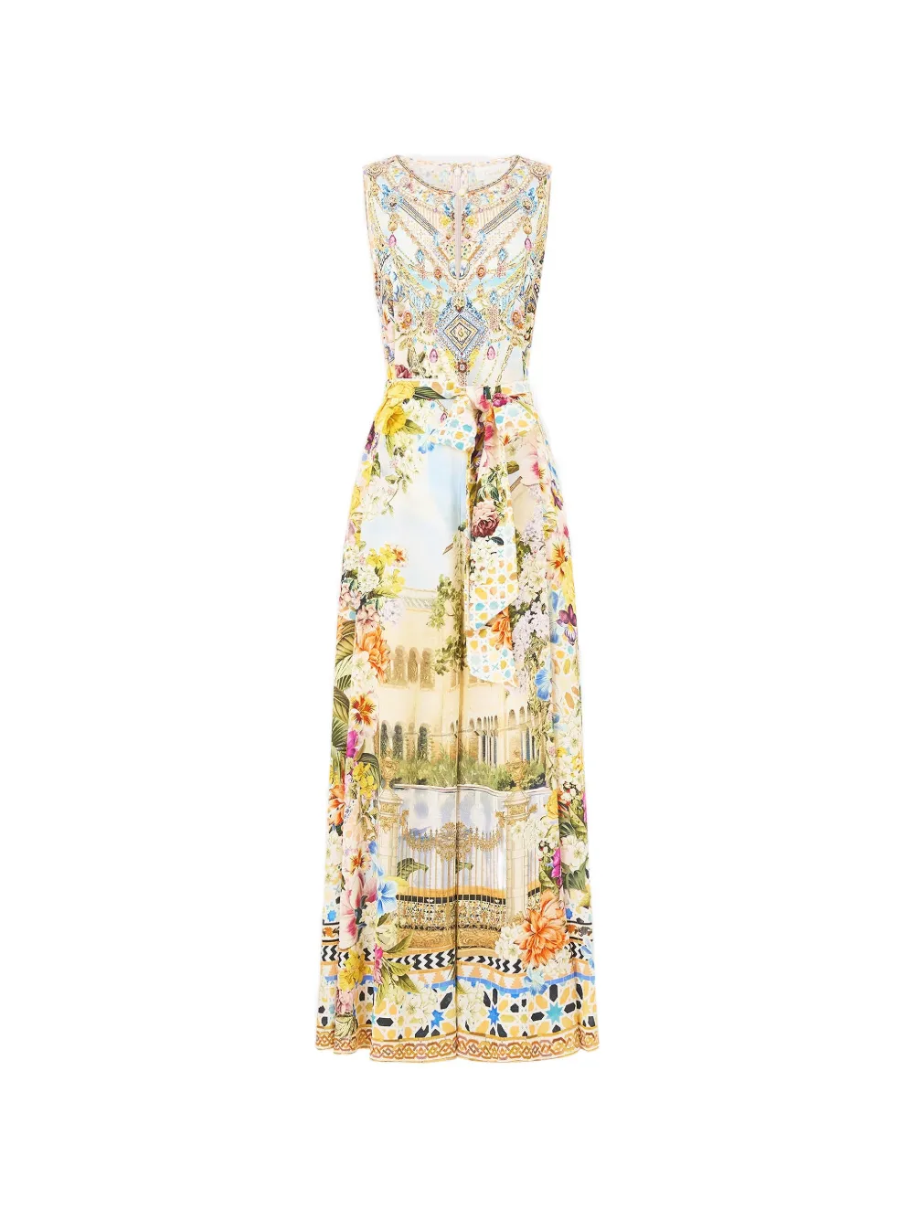 Camilla flared-leg jumpsuit - Toni neutri