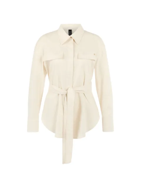 MARCCAIN belted blouse