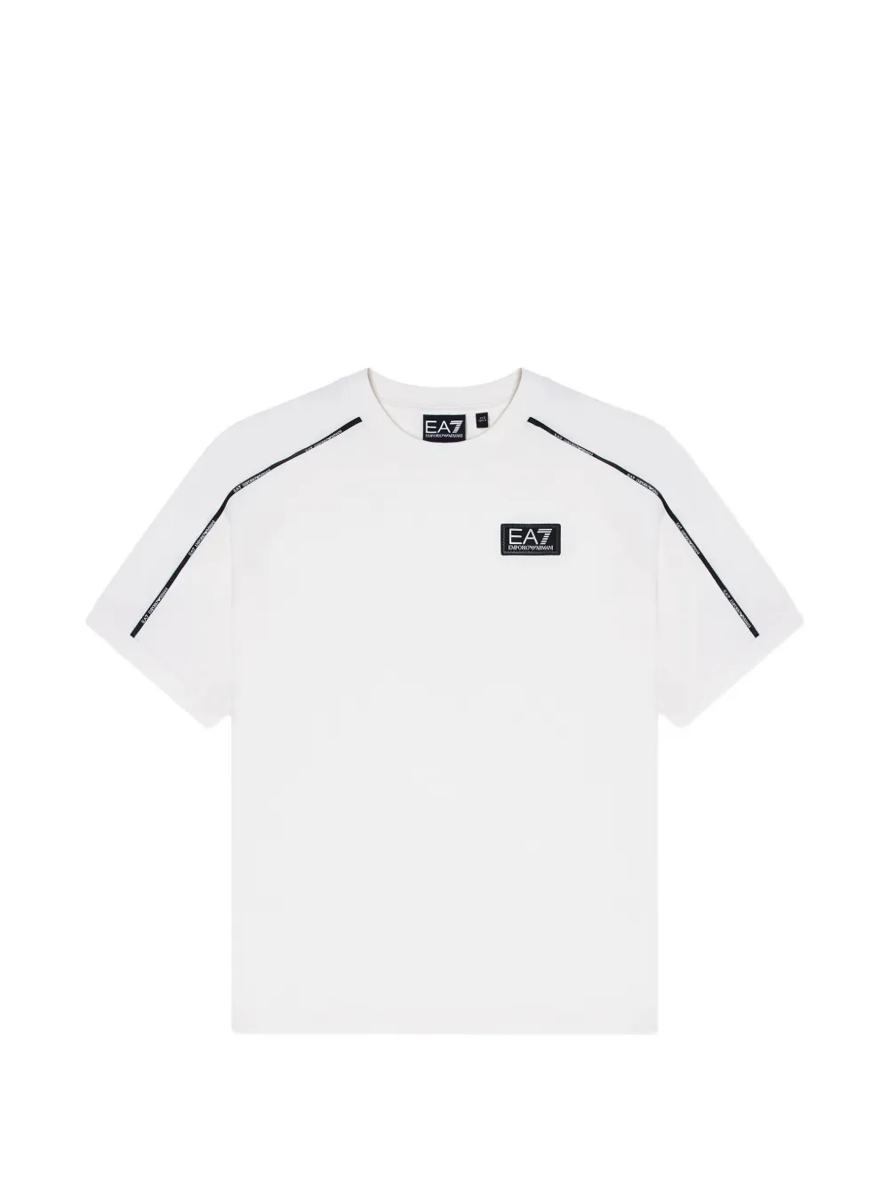 Emporio Armani Kids round-neck T-shirt - Bianco