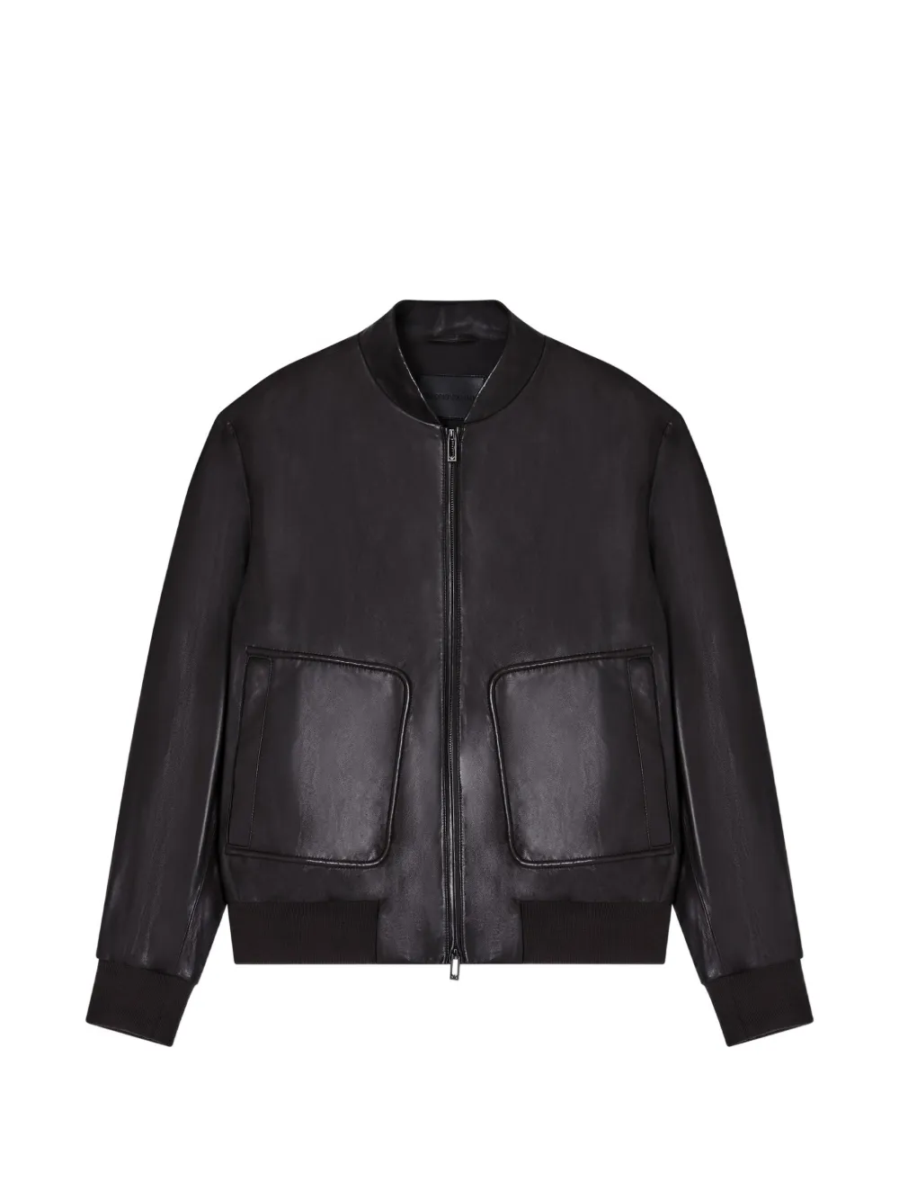 Emporio Armani patch-pocket bomber jacket - Nero