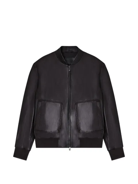Emporio Armani patch-pocket bomber jacket