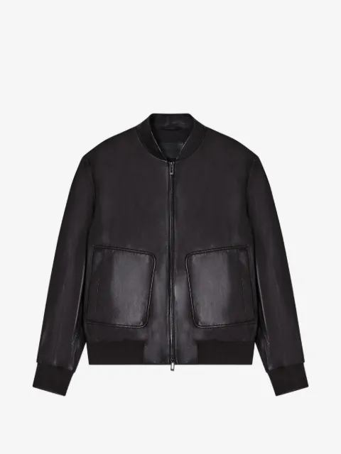 Emporio Armani patch-pocket bomber jacket