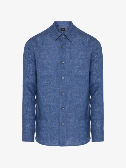 Brioni camisa azul