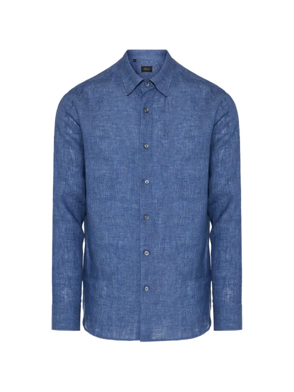 Brioni Blue Shirt | Blue | FARFETCH GE Brioni Blue Shirt | Blue | FARFETCH GE