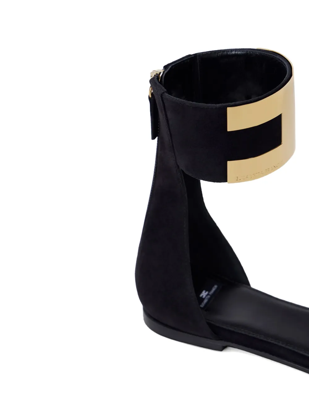 Elisabetta Franchi Sandalen met enkelbandje Zwart