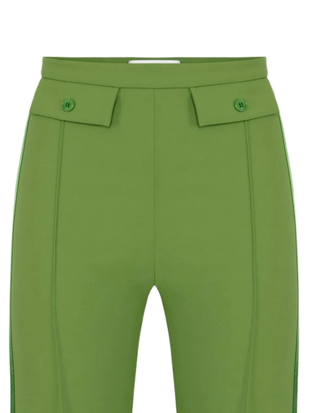 Elisabetta Franchi Broek met klepzakken Groen