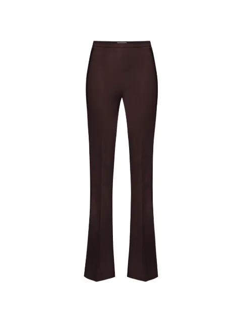 Elisabetta Franchi satin band bootcut trousers
