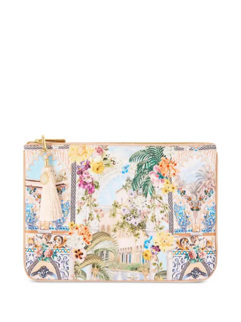 Camilla small The Architects Of Alcázar zip clutch bag