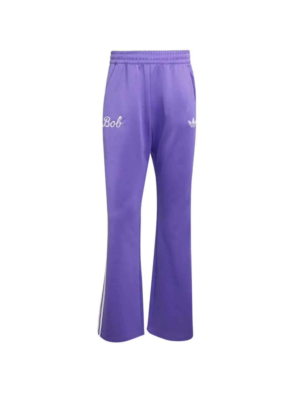 adidas x Bob Marley side-stripes flared trousers - Viola