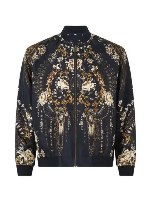 Stefan Cooke graphic-print Bomber Jacket | White | FARFETCH HK
