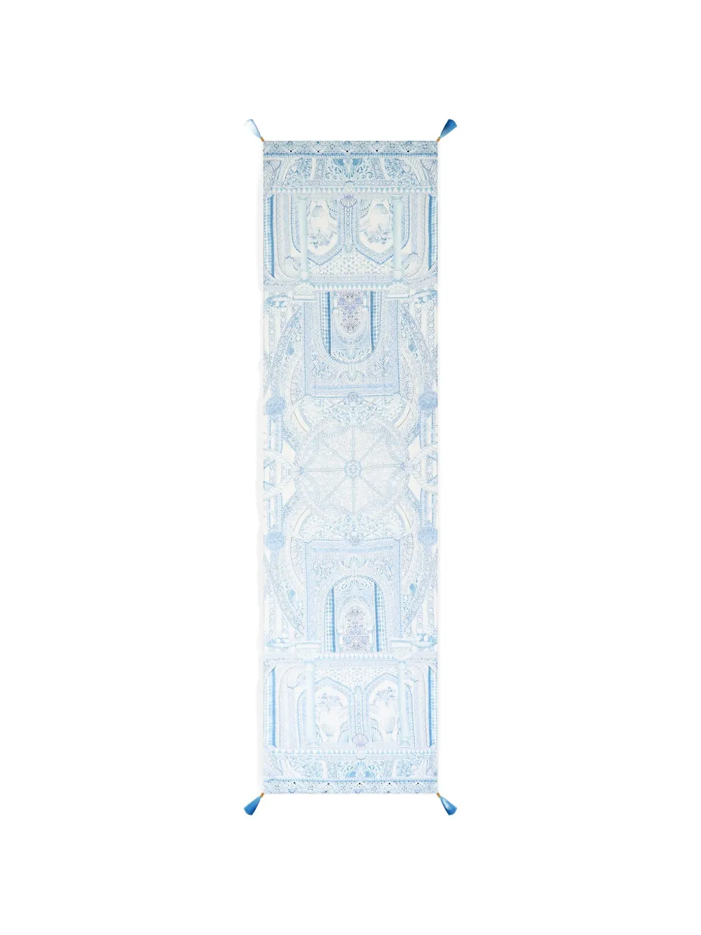  Camilla Bufanda The Hum Of The Alhambra Con Borla - Azul 