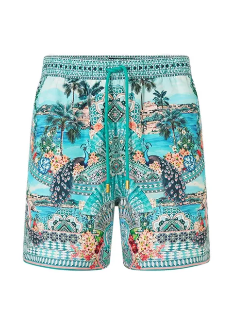 Camilla Balearic bebé printed shorts