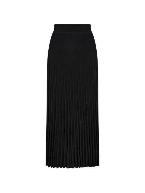 N.Peal pleated superfine skirt