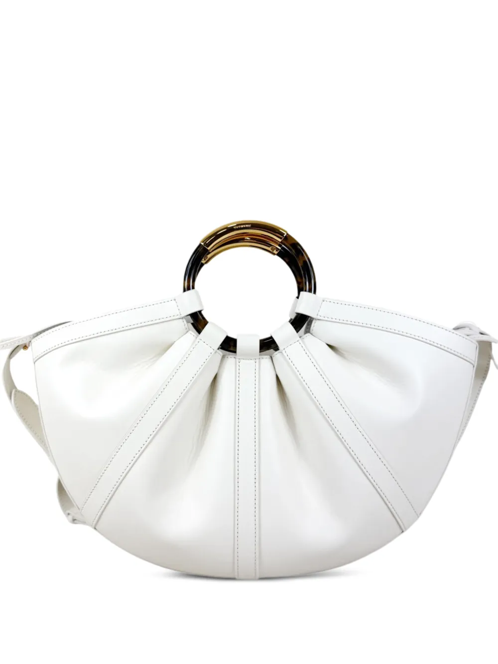 Coccinelle Leren shopper Wit
