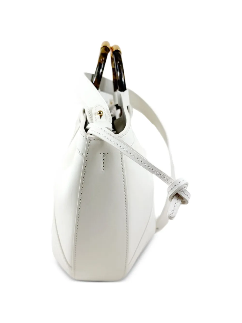 Coccinelle Leren shopper Wit