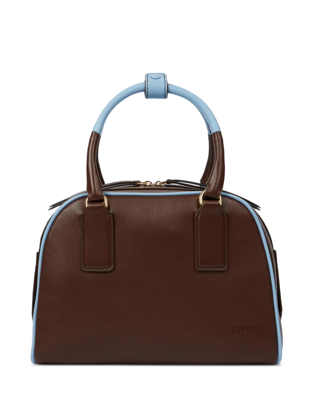 Paul Smith top handle satchel - Marrone