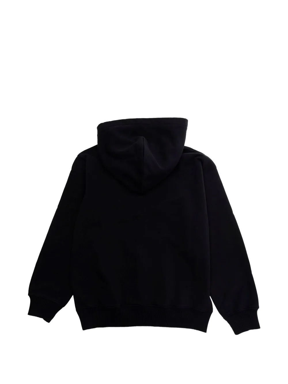 Off-White Kids Hoodie met logo Zwart