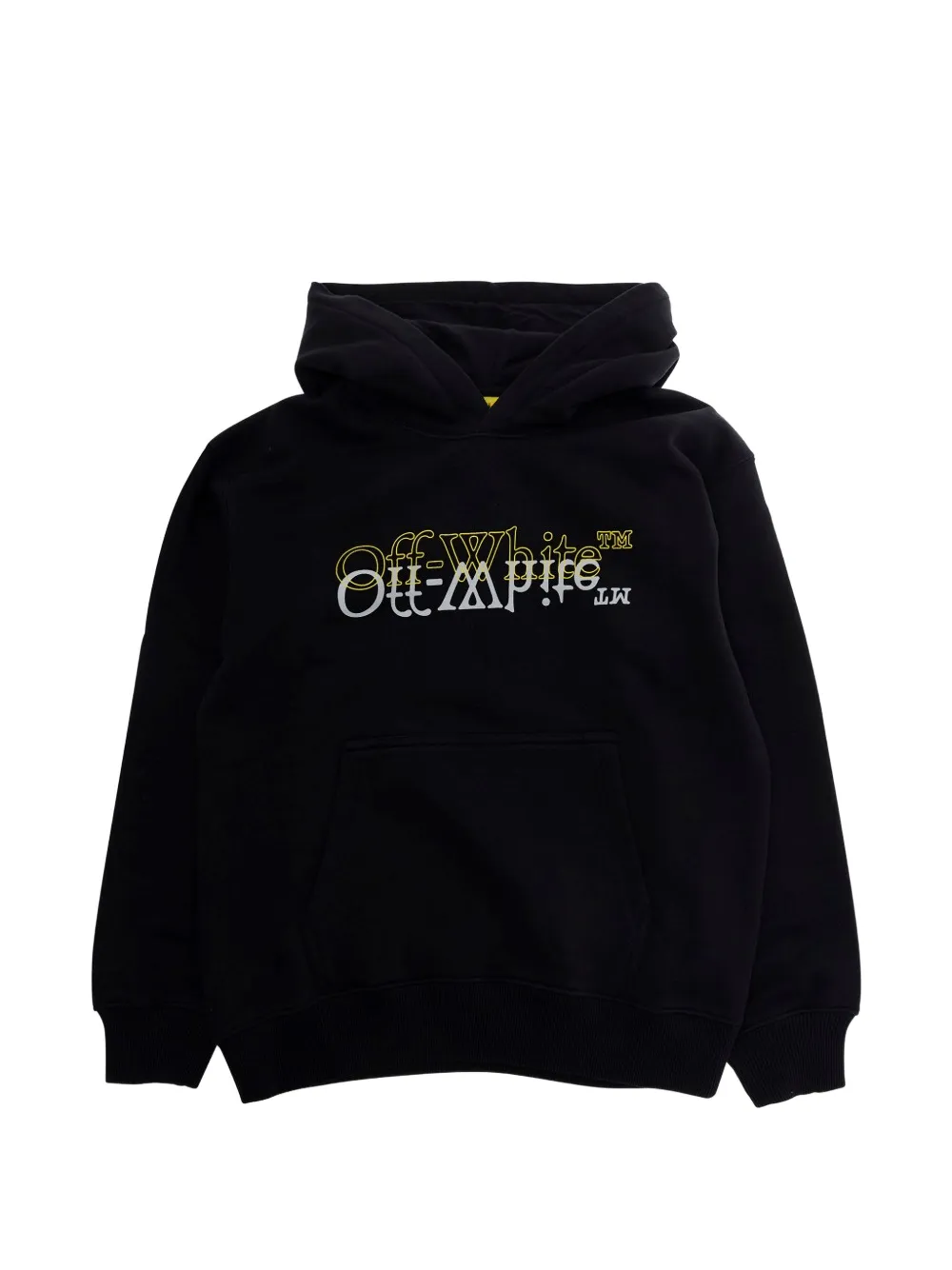 Off-White Kids logo hoodie - Nero