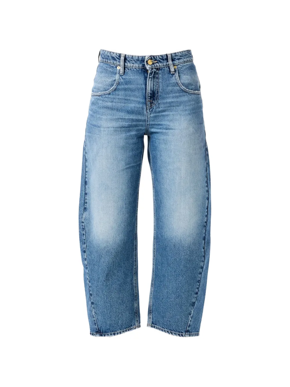 Cycle Aida Cropped Jeans In Blue