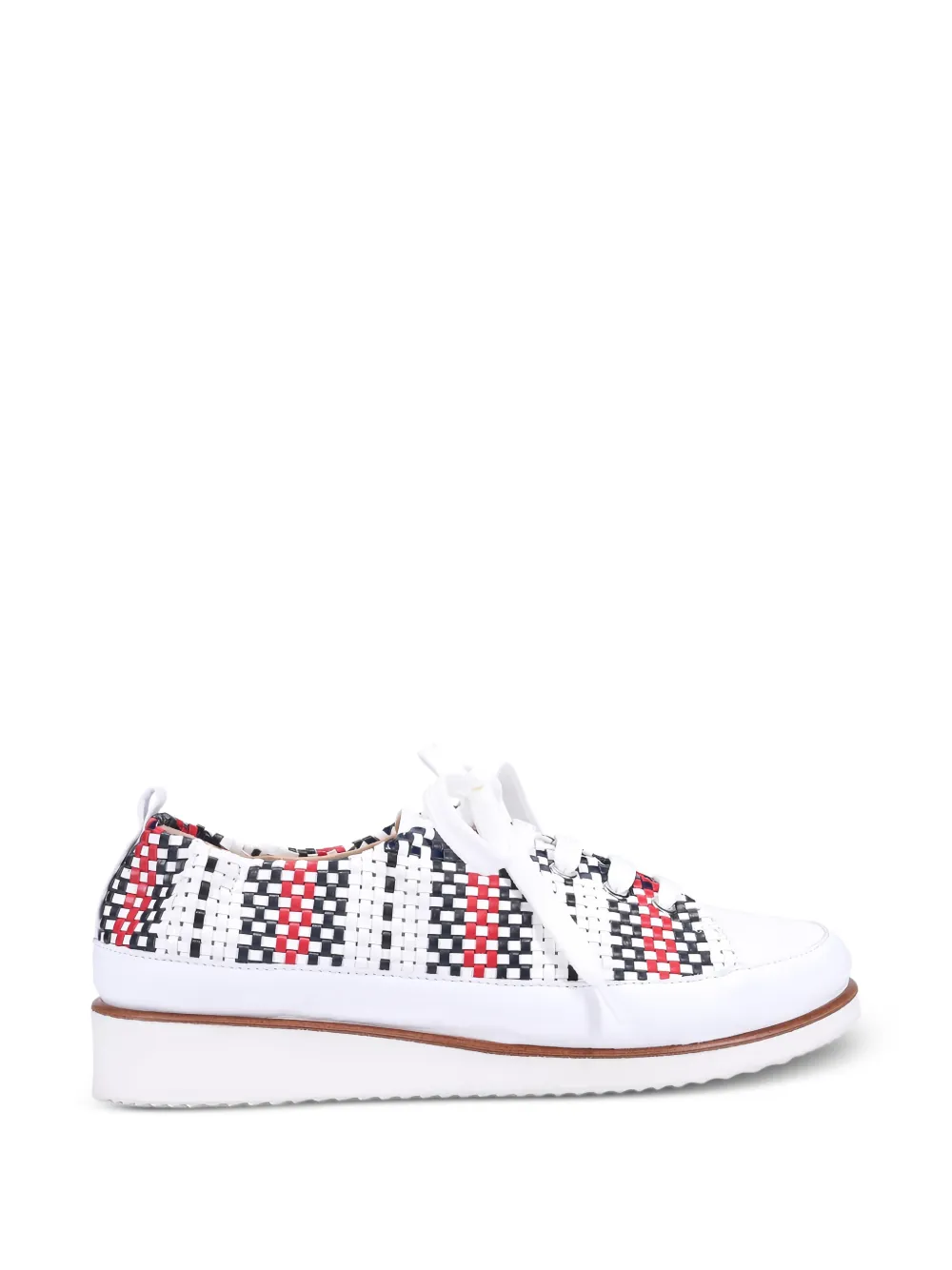 Ron White Nova Woven Lace-up Sneakers In Multi