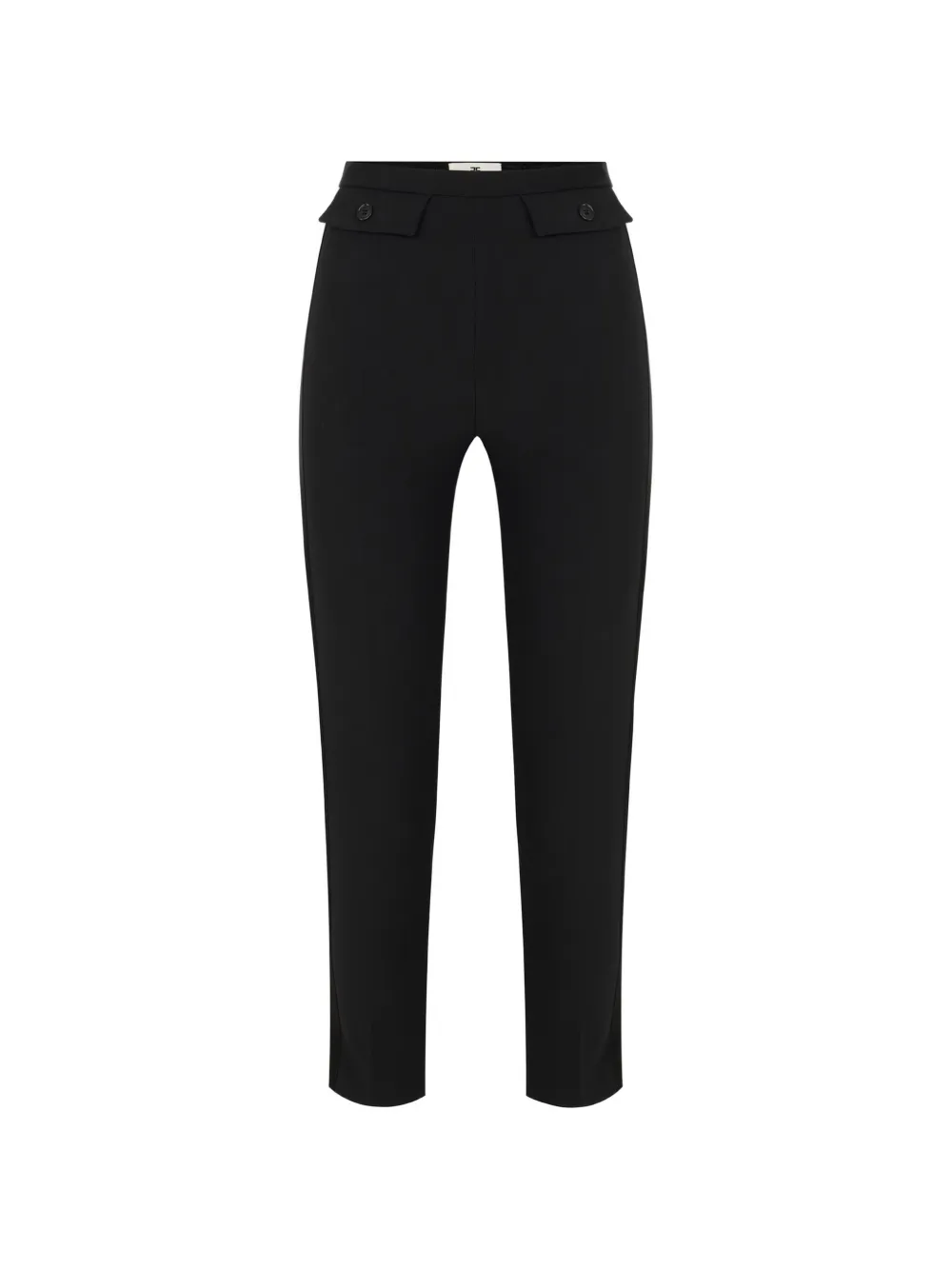 Elisabetta Franchi panelled trousers - Nero