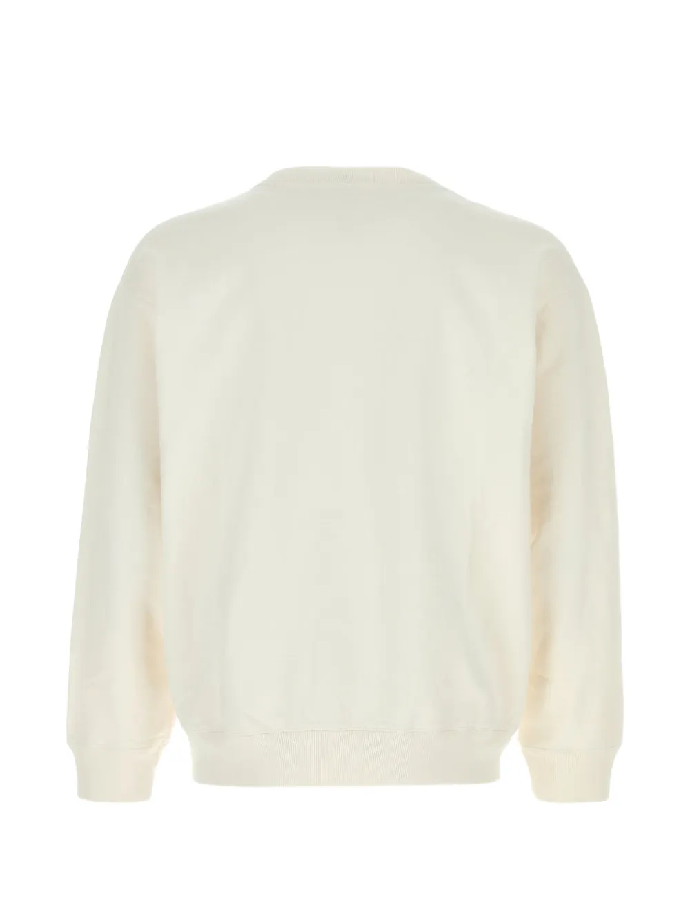 Sporty & Rich Sweater met borduurwerk en ronde hals Wit