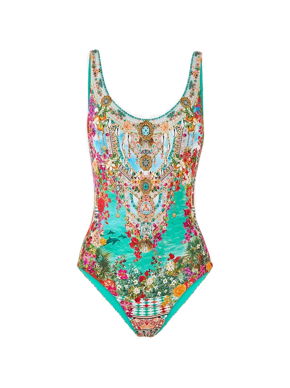 Camilla Meet me in mallorca one piece - Blu