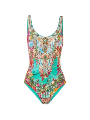 Camilla Triangle Underwire Swimsuit | Blue | FARFETCH RO