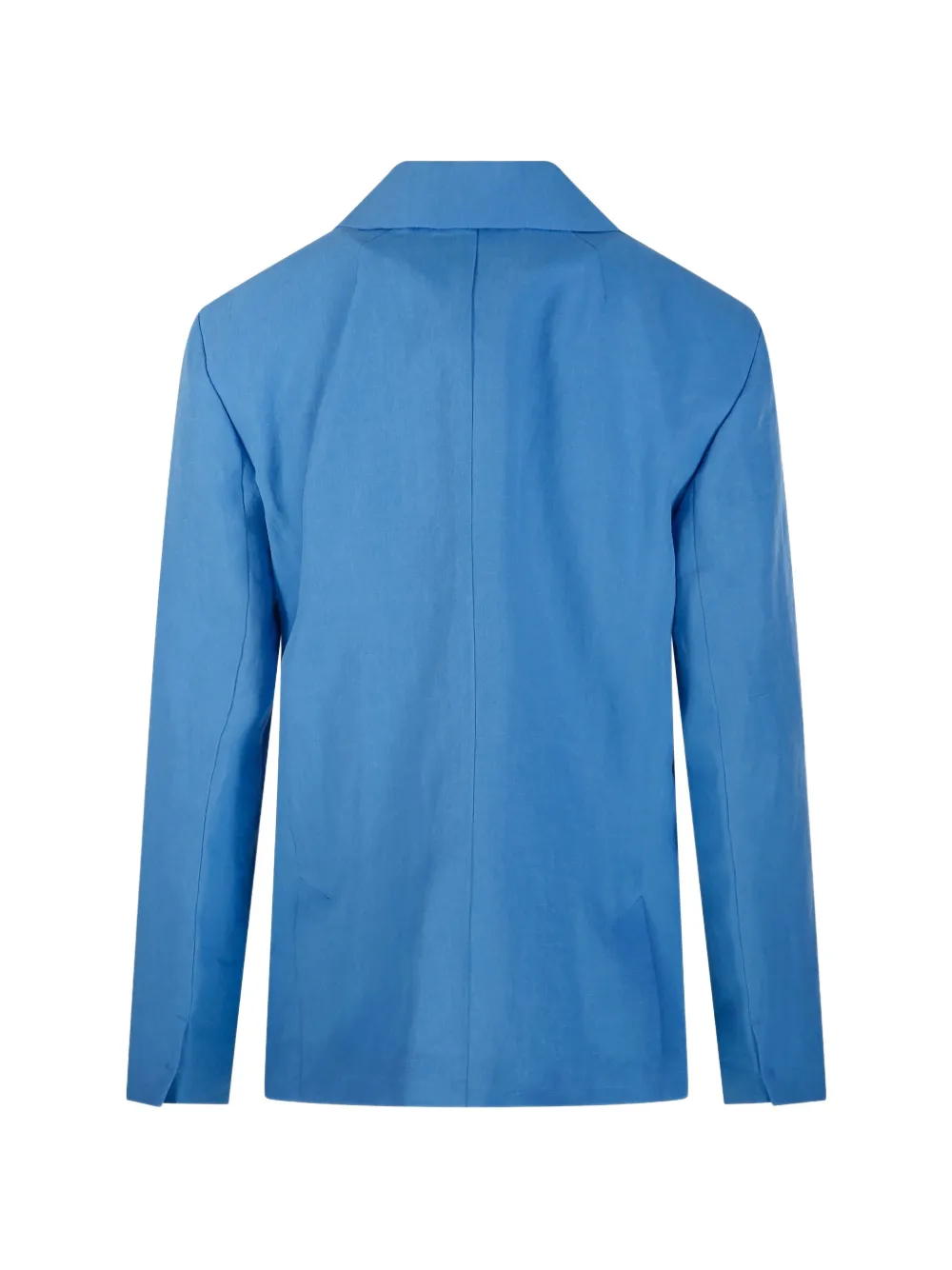  's Max Mara Button Notched Blazer - Blue 