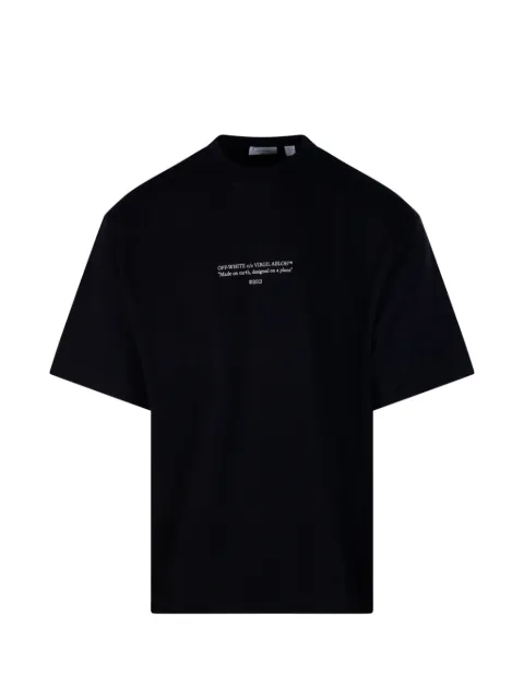 Off-White crew-neck printed T-shirt