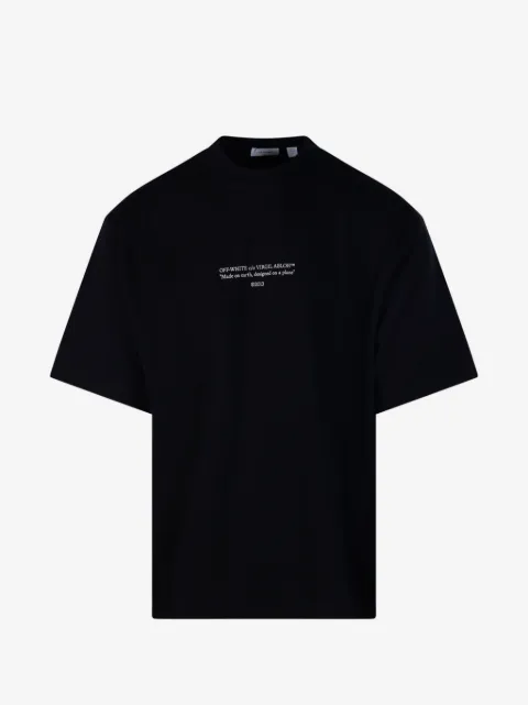 Off-White crew-neck printed T-shirt