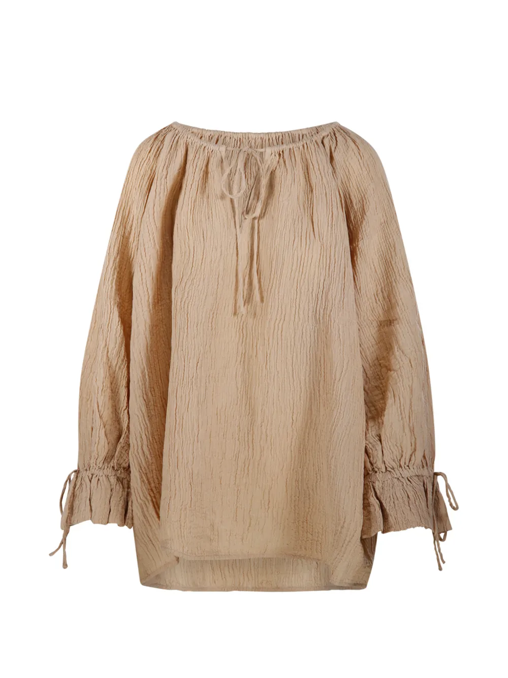 By Malene Birger Rose ruffled-sleeve blouse - Toni neutri