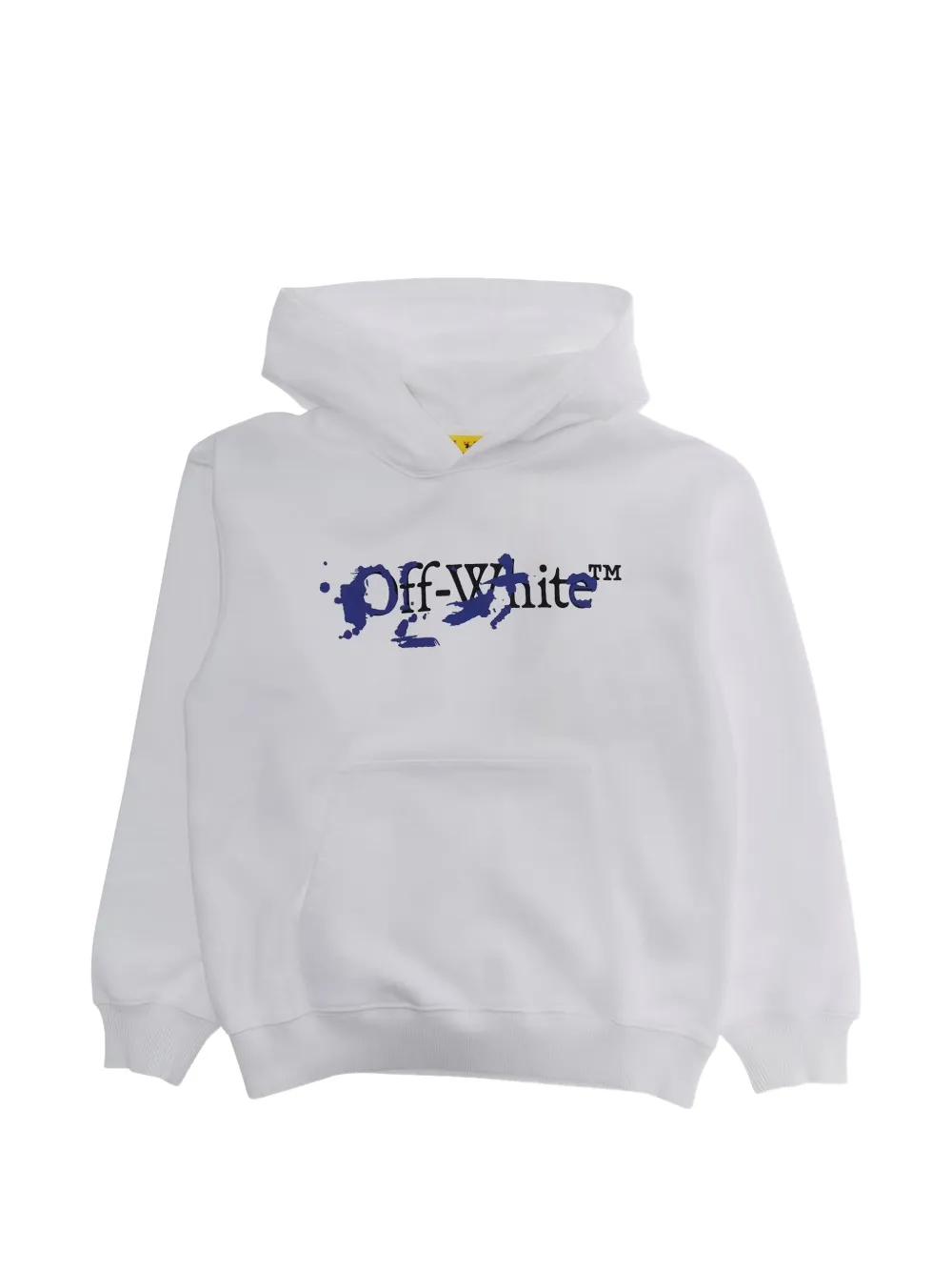 Off-White Kids printed hoodie - Bianco