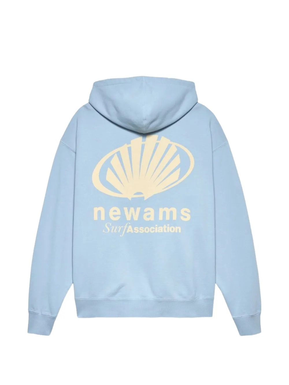  New Amsterdam Sudadera Con Capucha Y Logo - Azul 