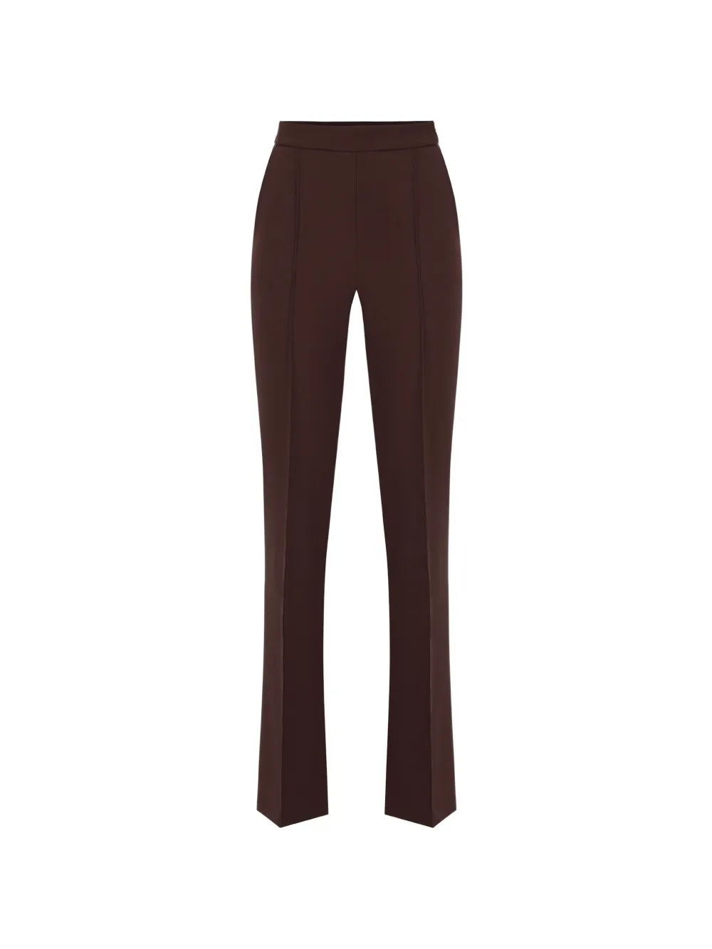 Elisabetta Franchi ribbed trousers - Marrone