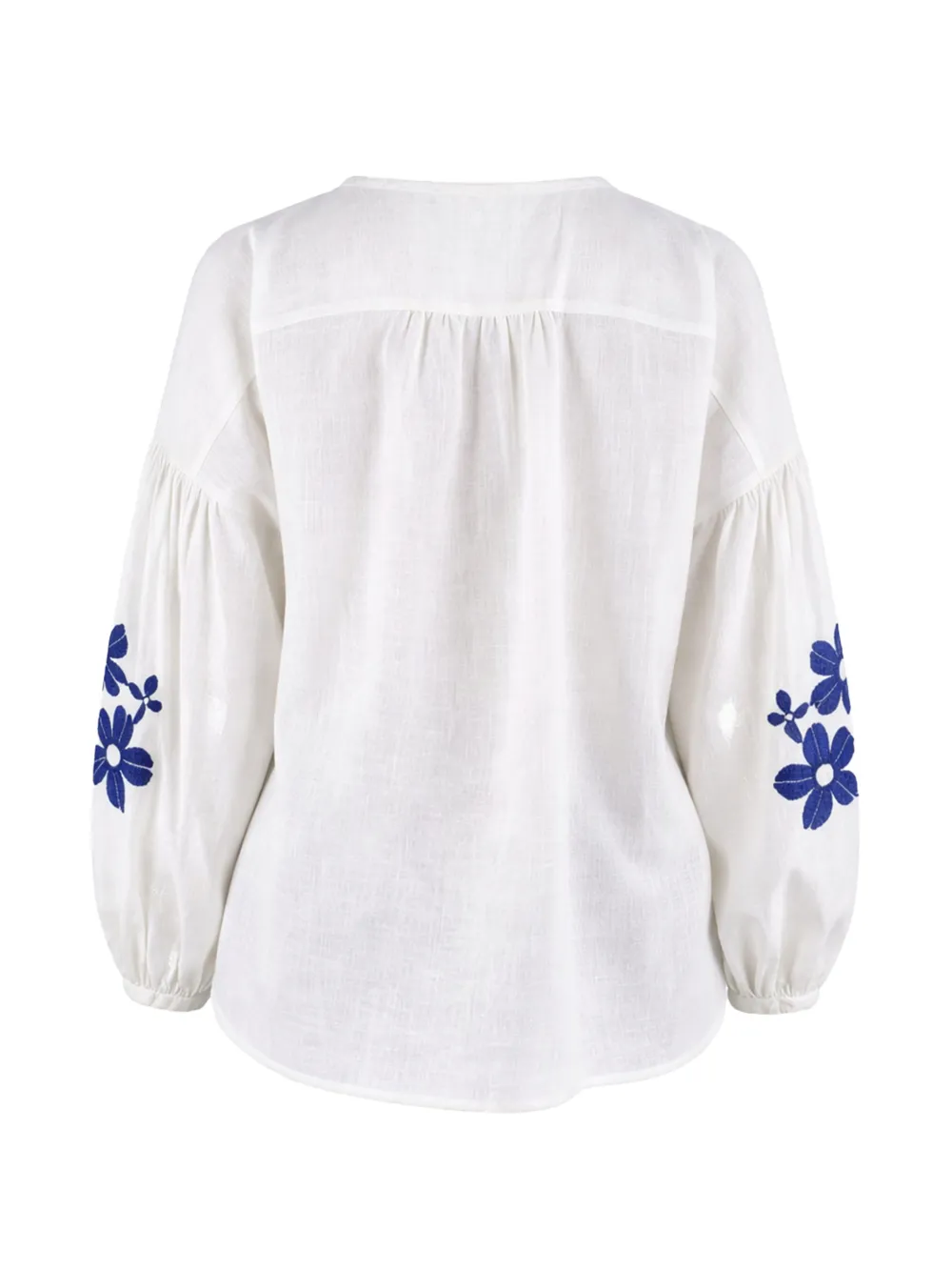 Weekend Max Mara blouse met bloemenprint Wit