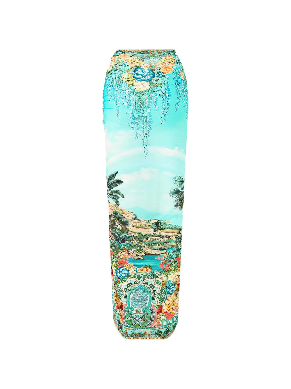  Camilla Multi Wear Long Sarong - Blue 