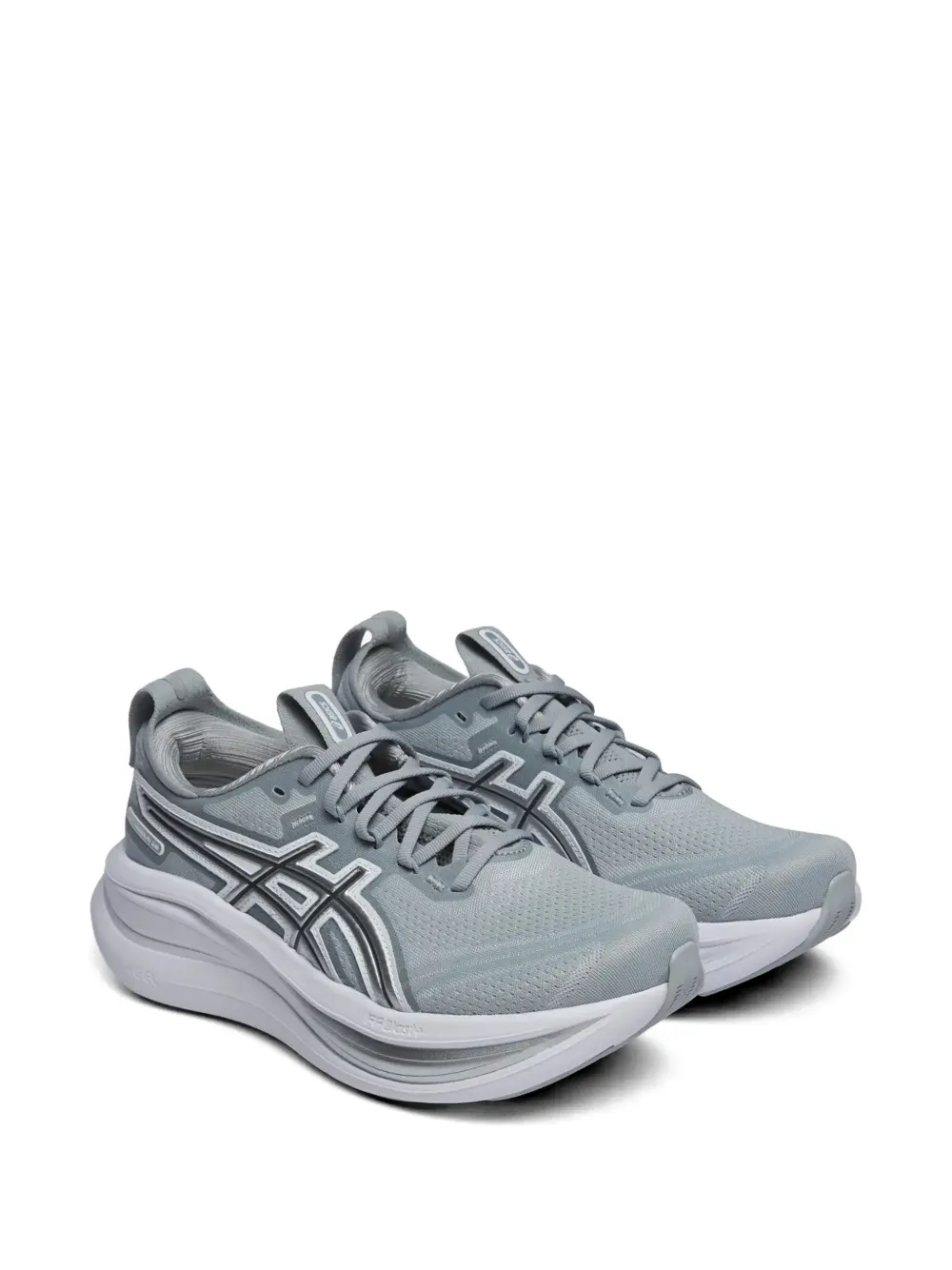 ASICS Gel Nimbus 28 Atc sneakers met logodetail Grijs