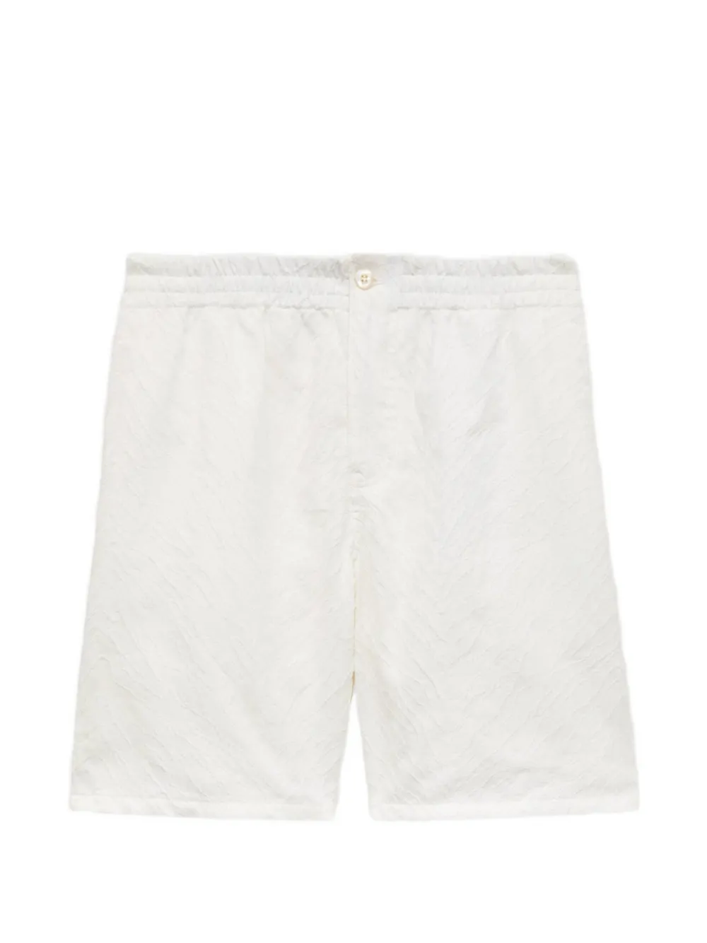 Kenzo Tiger textured shorts - Bianco