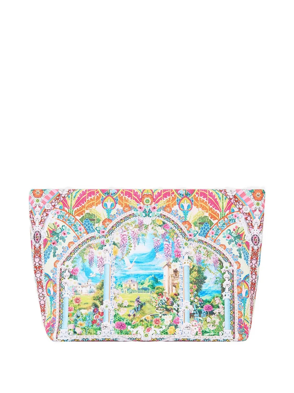  Camilla Large Printed Makeup Bag - Neutrals 