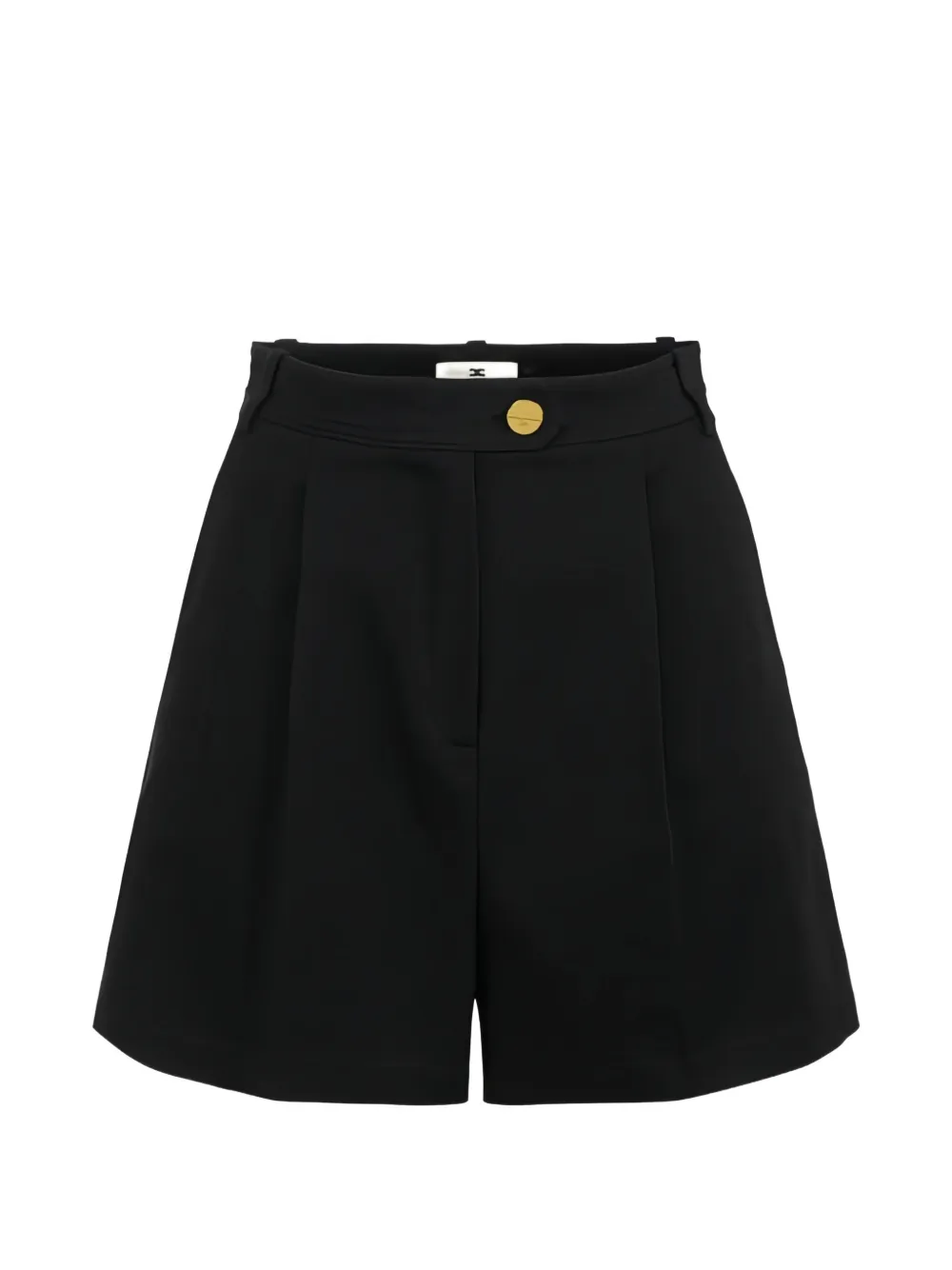 Elisabetta Franchi Shorts con bottoni - Nero