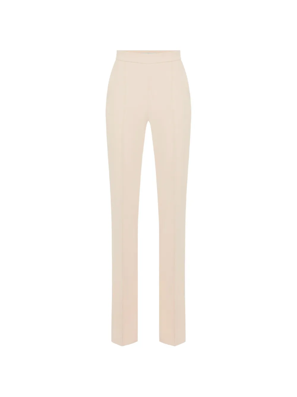 Elisabetta Franchi Lightweight ribbed trousers - Toni neutri