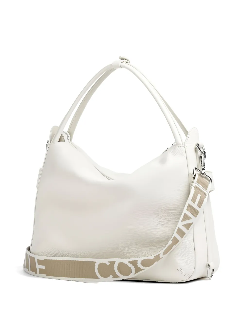 Coccinelle Gretel tas met lint Wit