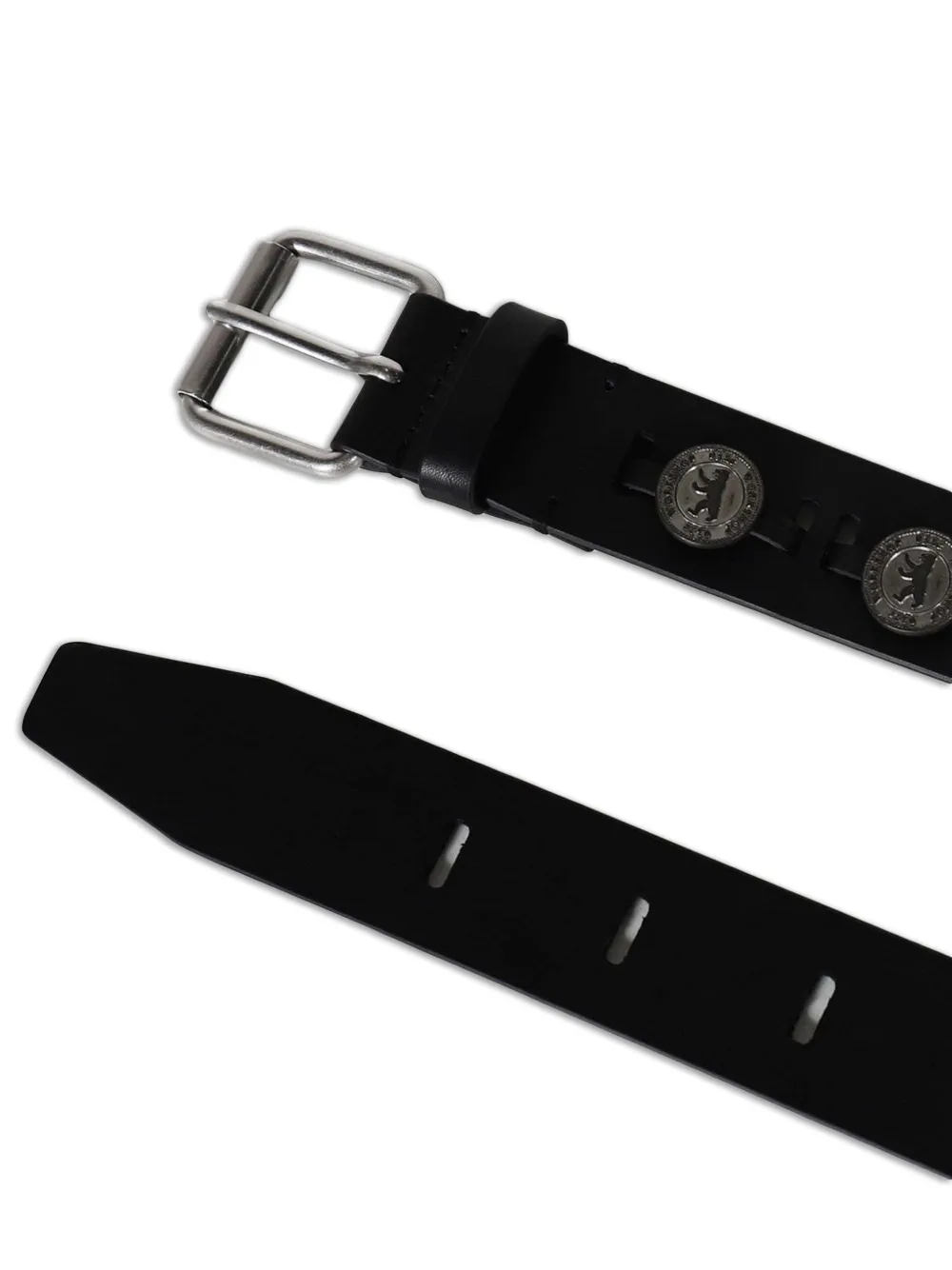  032c Souvenir Medallion Belt - Black 