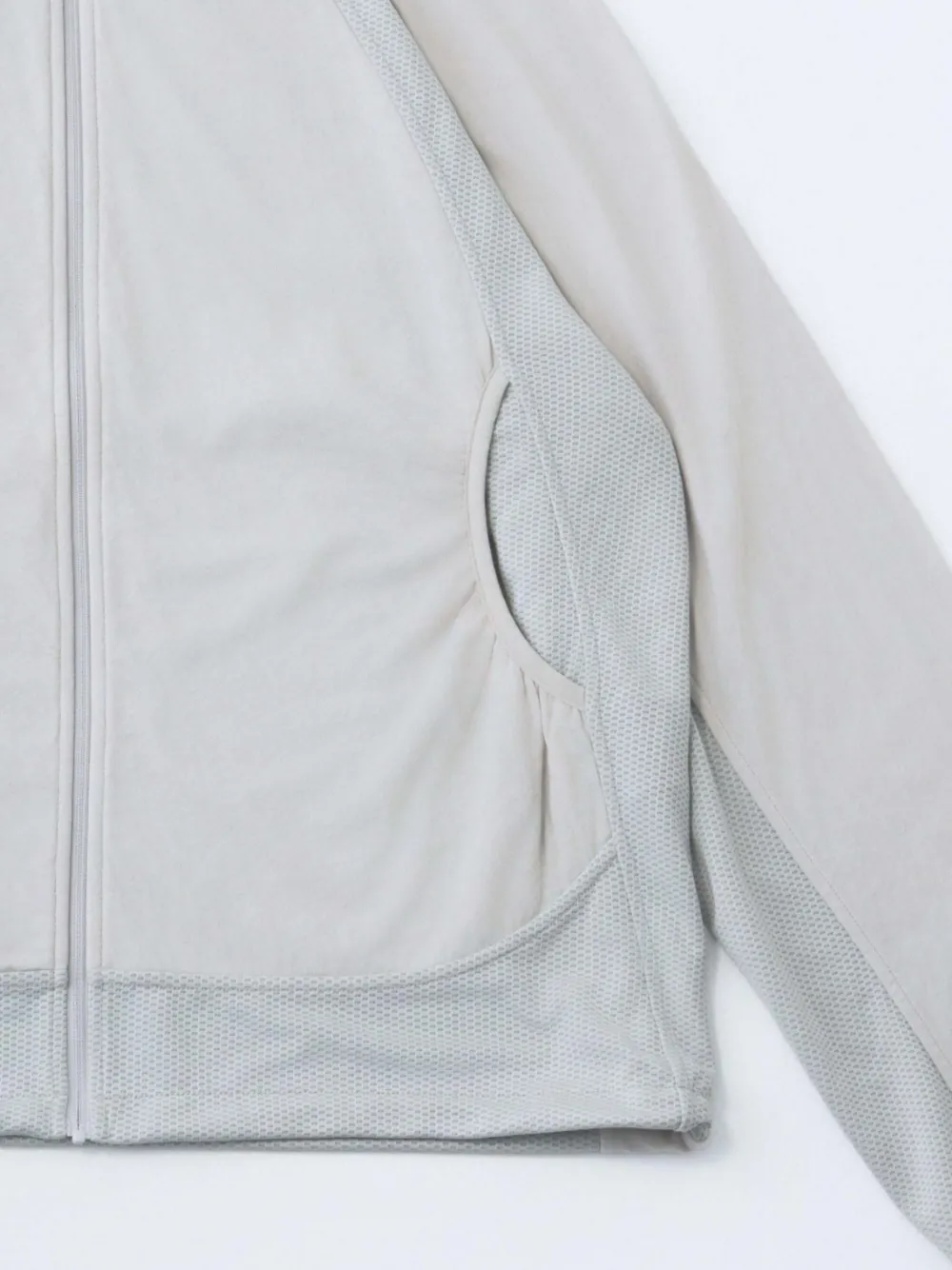  Hiking Patrol Orbit Mesh-panel Hooded Jacket - Grey 