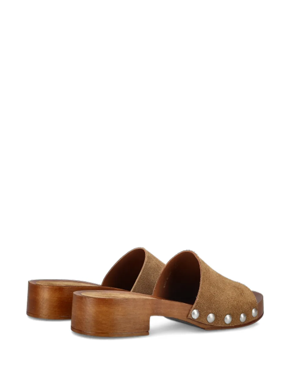 Copenhagen Suède muiltjes Beige