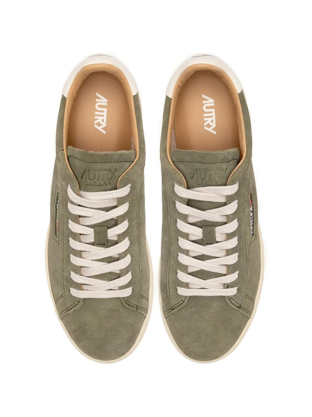 Autry Dallas sneakers met logo Groen