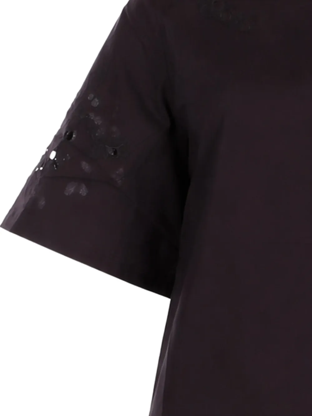  Weekend Max Mara Cut-out Blouse - Black 