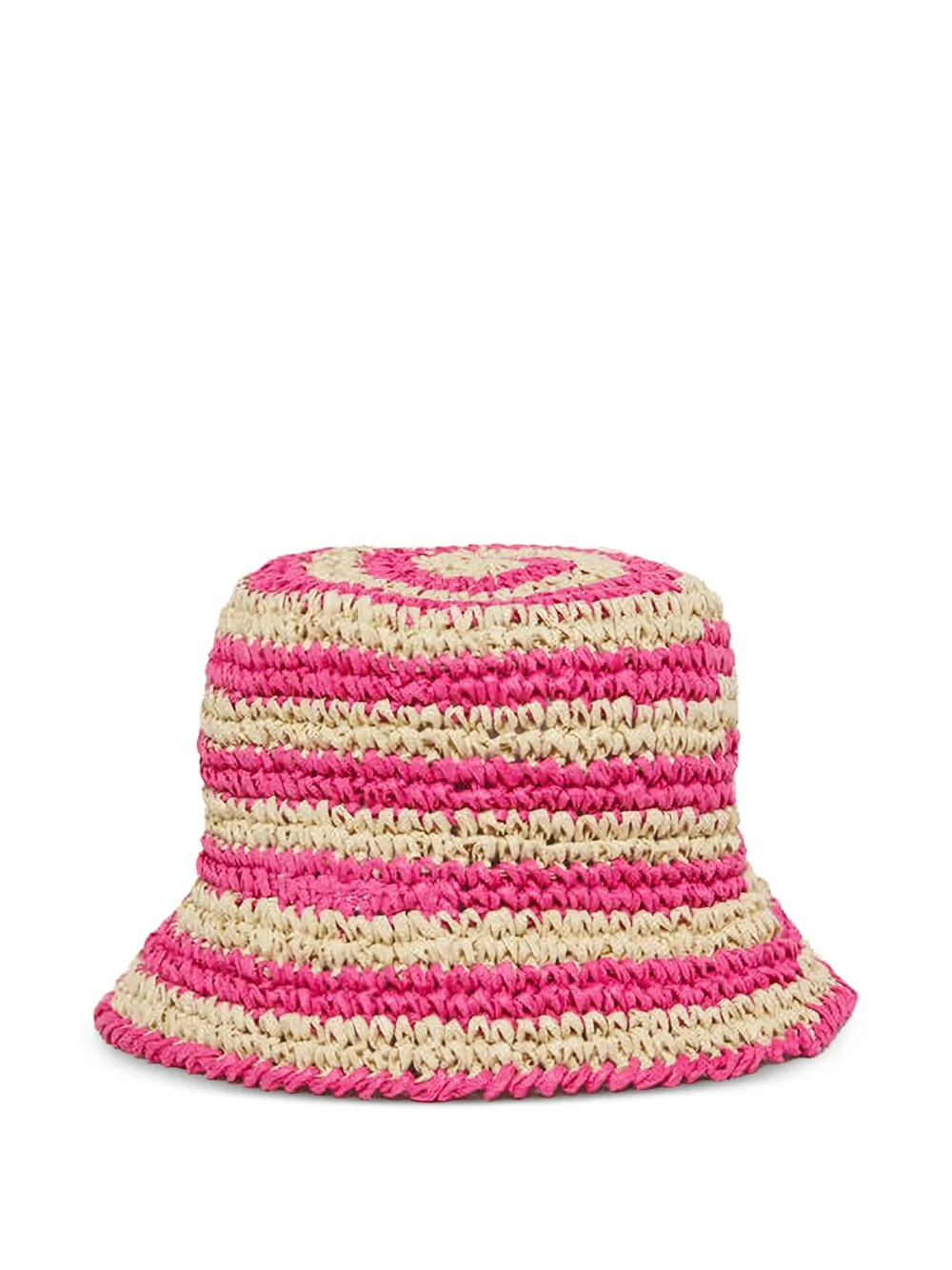 Marni Kids Raffia vissershoed van papier Roze
